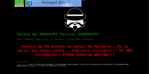 Sitio hackeado Apodaca